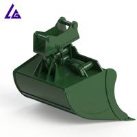 Bucket Grading Tilt Heavy-Duty dengan Pemotong Samping Baja Tahan Aus yang Dapat Diganti, OEM Custom, Langsung dari Pabrik, Harga Kompetitif