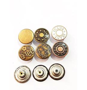 Túi Thủ Công Nút Kim Loại Làm Theo Yêu Cầu Thời Trang Túi Thủ Công Khóa Thép Không Gỉ Kỹ Thuật Vẽ Tranh Quần Áo - Product Image 5