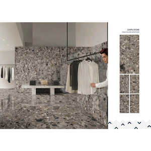 Baldosas de porcelana de alto brillo Contessa Cobalt 600x1200mm para pisos y paredes - Product Image 2