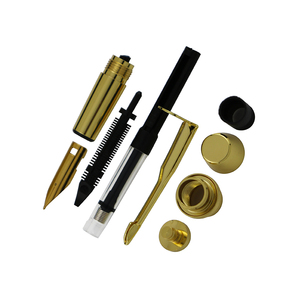 Kit de fabricación de <span class=keywords><strong>pluma</strong></span> de torneado de madera, piezas de Hardware, bricolaje, autoensamblaje, <span class=keywords><strong>pluma</strong></span> estilográfica de latón, Kits de torneado para artesanía de madera - Product Image 2