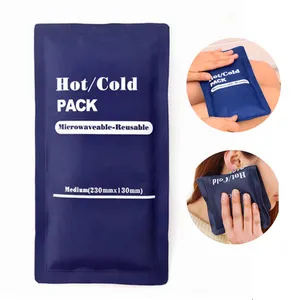 Personalizzato Riutilizzabile Sacchetto di Ghiaccio Terapia del Calore Dell'involucro di Primo Soccorso Caldo Freddo Gel Pack per Alleviare Il Dolore