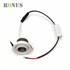 <span class=keywords><strong>Spot</strong></span> encastré moderne <span class=keywords><strong>12V</strong></span> 1W COB pour armoire, anti-éblouissement, <span class=keywords><strong>orientable</strong></span>, mini downlight LED 3W - Product Image 4