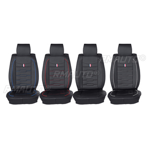 Fundas de Asiento Delantero de Cuero PU para Automóviles, Cojín Protector Universal para Asientos Delanteros - Product Image 6