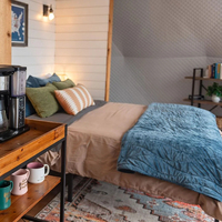 Dôme géodésique de glamping de luxe de 8 m de diamètre, type igloo, à vendre