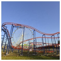 Le parc d'attractions le plus vendu monte des manèges passionnants 180m de montagnes russes de souris folle à vendre