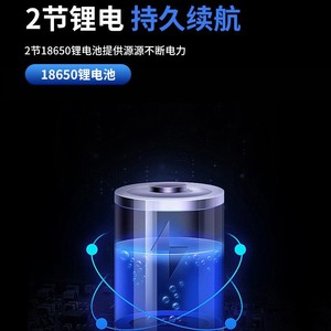 <b>Rechargeable</b> Flashlight Led Zoomable High Power Outdoor Portable <b>Torch</b> With Sos Mode 25000 Hours Lifespan Polished Finish - Product Image 4