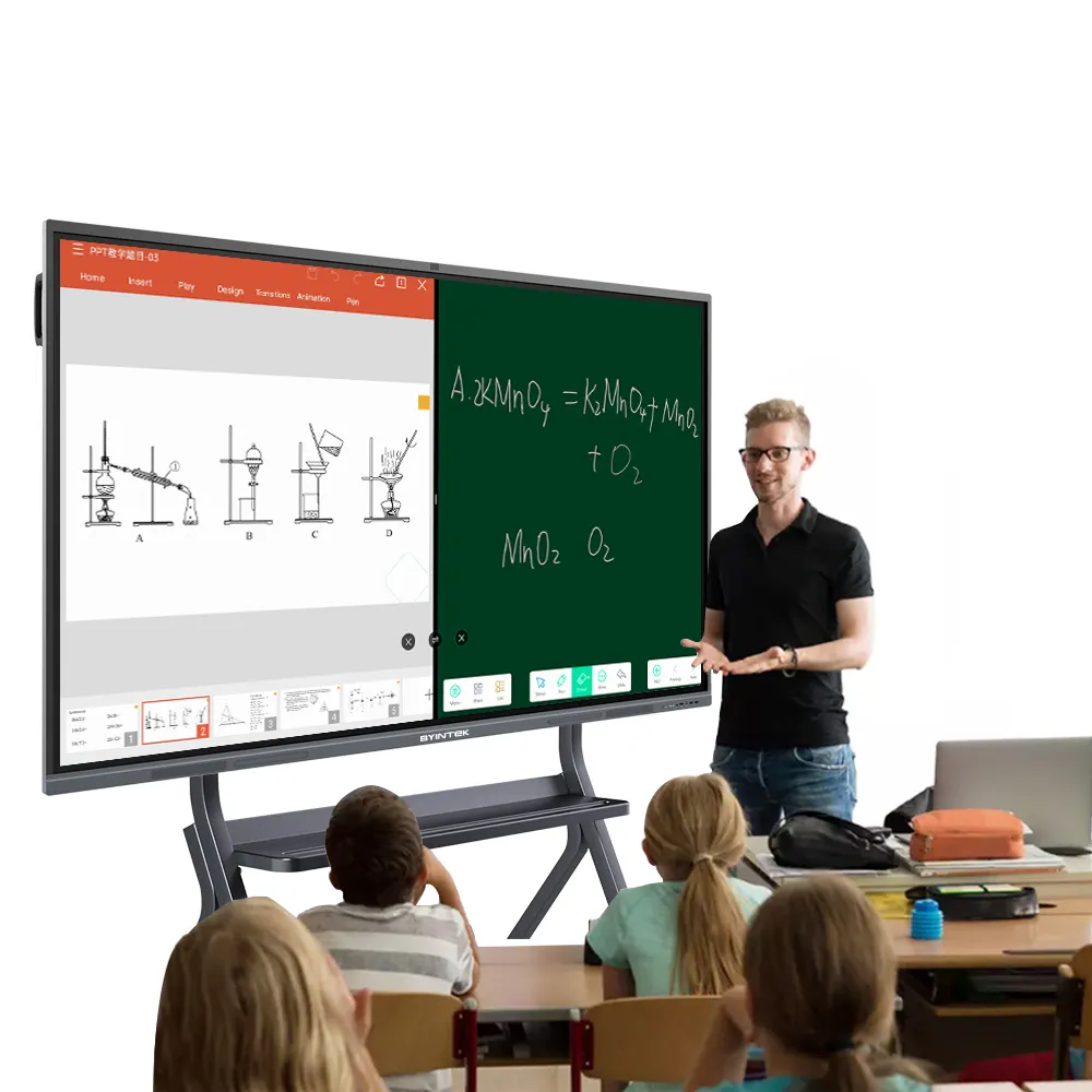 Interactieve Smart Board 4K Ultra Hd Prijs Usb Digitaal Whiteboard Interactief Whiteboard Smart Conference Stand Muur Vrij Gemonteerd