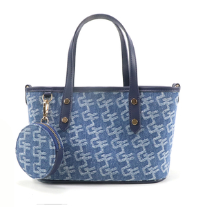 Women's Denim Shoulder <b>Bag</b> 2026 Casual Daily with Pendant Small Pouch Mini <b>Bag</b> - Product Image 3