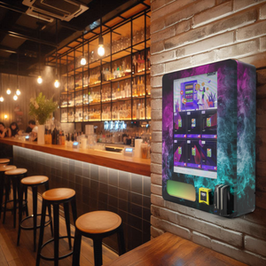 Mini Máquina Expendedora de Vapes de 32 Pulgadas con Pantalla Táctil Montada en Pared con Verificación de Edad, Soporte para Pago con Tarjeta, 4G y Wifi - Product Image 2