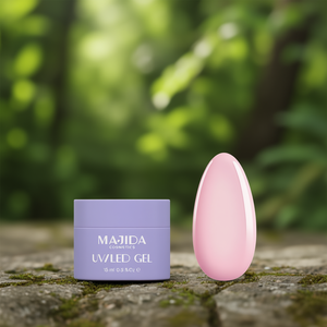 Majida Cosmetics UV LED Gel Rose 15ml <b>Builder</b> Gel - Product Image 2