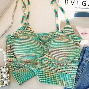 2024 Women Summer <strong>Crop</strong> Top <strong>Vest</strong> Colorful New Fashion Knitwear Sleeveless Sexy Hot Girl Base <strong>Sweater</strong> Short Tops Casual <strong>Vest</strong> - Product Image 6
