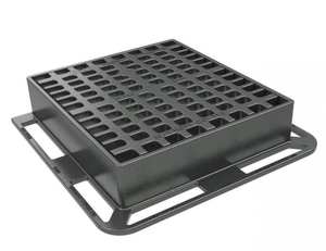 Types de capacité de charge des caillebotis B125 C250 <span class=keywords><strong>D400</strong></span> en <span class=keywords><strong>fonte</strong></span> ductile carrée de taille - Product Image 2
