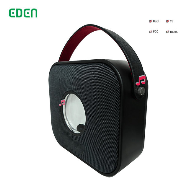 4 Inch Portable Bluetooth Speaker Home Wireless Karaoke Sound System Outdoor Magnetic Ferrofluid Speakers