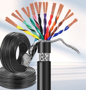 Đa lõi đồng PVC cách nhiệt linh hoạt dây điện RS485 che chắn Cáp rvvsp 2 4 6 8 10 lõi 2.5 mét lá chắn xoắn đôi Cáp - Product Image 2