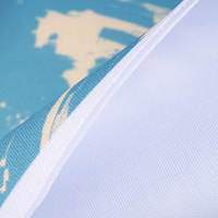 Tissus spandex en polyester à impression personnalisée Tissu de plongée sous-marine en tricot épais Tissu de plongée en néoprène pour robes