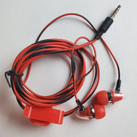Jeu de fils intra-auriculaires Casque filaire de bateau Main libre avec micro pour téléphone portable