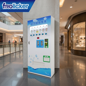 FRO Commercial Coin Operated Self Service <b>Vending</b> <b>Machine</b> Metal Construction 110-220V Power 6 Tracks 36 Pcs Capacity ASW100 6 - Product Image 2