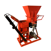 Petite Machine à Briques Manuelle, Machine à Blocs en Argile Autobloquants