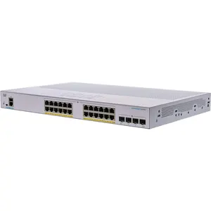 完全に新しいCBS350-24P-4Gビジネス350シリーズマネージドスイッチ24ポートGE、PoE、4x1G SFP