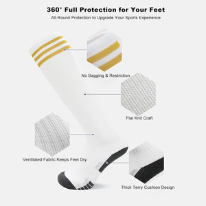 Chaussettes de sport fines et respirantes pour l'été, personnalisées avec le logo d'un club de football célèbre, chaussettes de <span class=keywords><strong>foot</strong></span> professionnelles pour les fans et les stars - Product Image 5