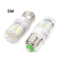 Ampoule à maïs LED G9 E12 E14 B22 E27 E26 GU10 10W 85-265V source d'économie d'énergie sans scintillement SMD5730 360 degrés