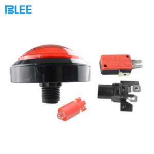 Botón Convexo Arcade de 100 mm de Diámetro con Luz y Microinterruptor, Accesorio para Consola de Juegos - Product Image 3