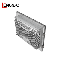 PC Industriale All-in-One da 12,1 Pollici, Montaggio a Filo, CPU Intel Opzionale, RAM e SSD Personalizzabili, Anteriore Impermeabile IP65