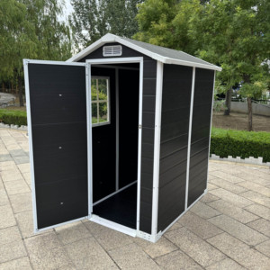 Fábrica al por mayor precio barato impermeable herramienta casa plástico jardín almacenamiento cobertizo para la venta - Product Image 2