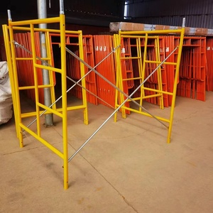 Giàn Giáo Sơn H khung giàn giáo hệ thống giàn giáo thép derfon OEM Q235 đi bộ qua khung - Product Image 2