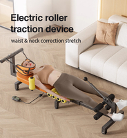 Lit de traction électrique réglable et portable pour la colonne cervicale et lombaire, avec cadre en acier et éponge haute densité, pour usage commercial en salon
