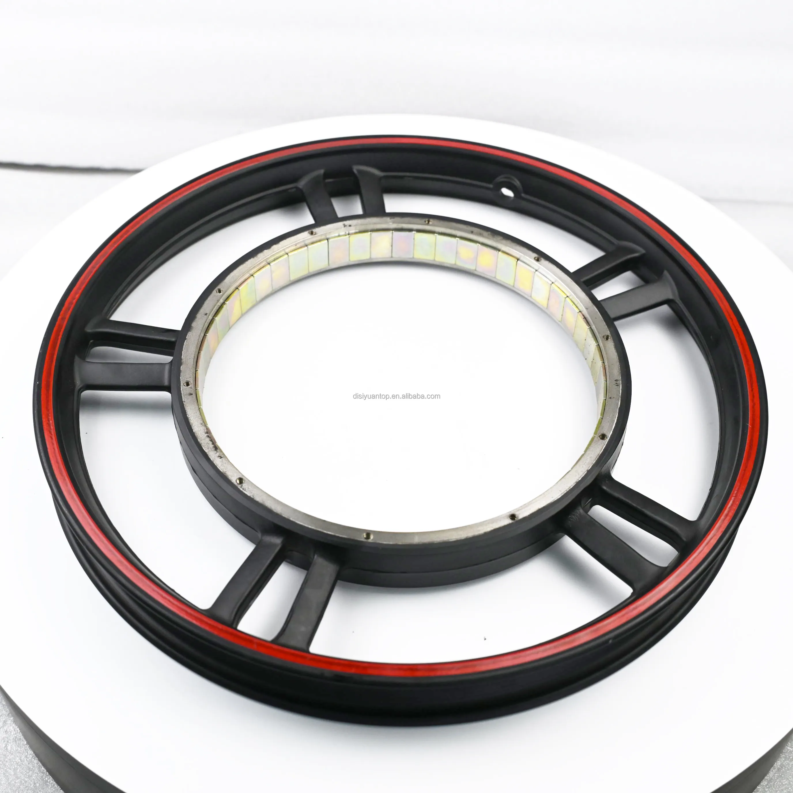 डिसीयुआन 18 इंच रिम व्हील ईबाइक रिम व्हील मैग्नेटिक स्टील यूनिवर्सल XINZE मिनको इलेक्ट्रिक बाइक पार्ट्स के साथ