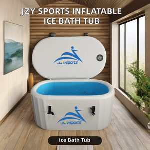 JZY SPORTS <span class=keywords><strong>Bañera</strong></span> Inflada Personalizada Tamaño <span class=keywords><strong>XL</strong></span> Terapia de Agua Fría <span class=keywords><strong>Bañera</strong></span> de Inmersión Accesorios de Hielo - Product Image 5