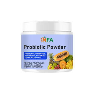 Poudre Probiotique de Haute Qualité en Gros pour OEM, Contient de l'Amidon de Pomme de Terre Résistant, Favorise une Fonction Immunitaire Saine, 210 g par Bouteille - Product Image 1