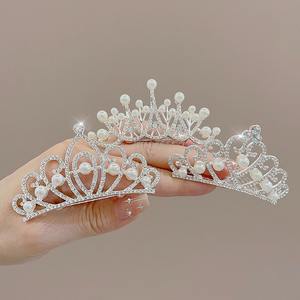 छोटे लड़कियों के प्रदर्शन के लिए बच्चों की प्यारी राजकुमारी क्रिस्टल हेडबैंड - Product Image 3