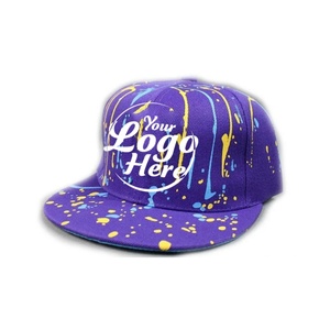 Gorra Snapback GHHLS049 de Algodón 100% con Estampado Floral en Toda la Superficie, Bordado 3D, Diseño de Hojas, Informal, para Actividades al Aire Libre - Product Image 1