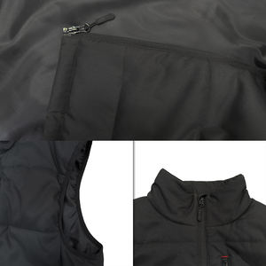 Gilet invernale con Logo personalizzato, giacca calda senza maniche foderata in pile per uomo e donna, BulkOrder disponibile - Product Image 6