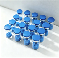 Peptides en gros d'usine, pureté 99%, poudre lyophilisée, peptide lyophilisé, GHK-CU, matières premières cosmétiques