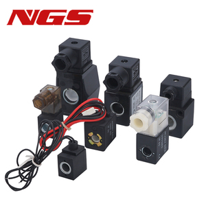 Cuộn dây van điện từ khí nén công nghiệp AC220V DC12V DC24V 24V AC AC110V 220VAC 4V210/220/230-08/06 Volt Linh kiện điện - Product Image 1