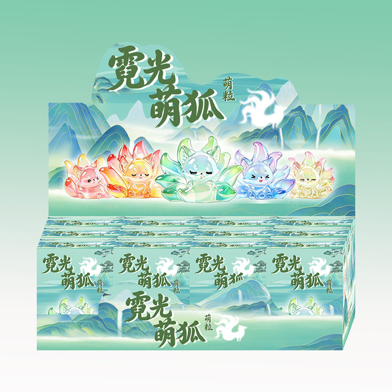 M479 Neon Fox Cute Pieces - 12 pièces par boîte