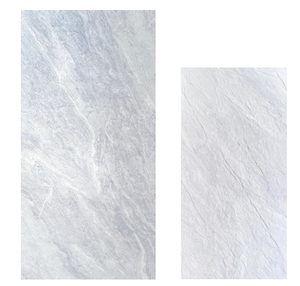 Texture réaliste de couleur claire pierre douce artificielle MCM voile d'ardoise blanc pour mur avec - Product Image 2