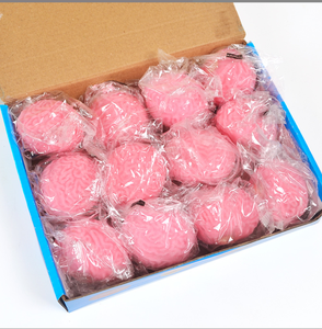 New Arrival TPR Simulation Organ Brain Stress Ball Stretch Stress Relief Halloween Spooky Weird <b>Squishy</b> Toys for Kids Adults - Product Image 6