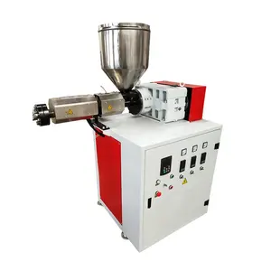 PE PP PVC Plastic Corrugated Pipe Mini 3D Filament Extruder Machine