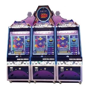 เครื่องเล่นเกมอาร์เคดแบบหยอดเหรียญ Super Jackpot Indoor Magic Ball พร้อมตู้แลกของรางวัล  ทำจากโลหะและพลาสติก  ใช้กับเหรียญ  ภาษาอังกฤษ  110/220V - Product Image 3