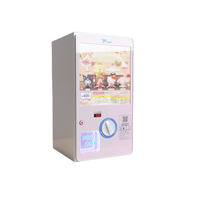 Distributeur automatique de jouets miniatures à monnayeur, alimentation électrique, construction métallique, paiement intelligent multi-mode, anglais, garantie 1 an