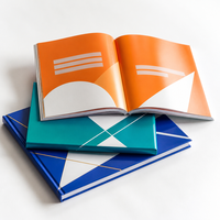 Imprimeur de livres économique du Jiangsu pour catalogues d'entreprise, brochures, dépliants A5, papier offset de qualité, gaufrage, service d'impression de logo personnalisé