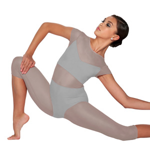 MiDee - Ropa de Danza Moderna de Alta Calidad para Mujer, Traje de Actuación en Escenario, Leotardo de Malla Transparente para Niñas - Product Image 3