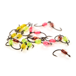 NUEVO OEM 16 #    Señuelo <span class=keywords><strong>de</strong></span> pesca fluorescente con forma <span class=keywords><strong>de</strong></span> ninfas y huevos <span class=keywords><strong>de</strong></span> pez realistas para trucha, lubina, perca y pesca en aguas dulces. - Product Image 1