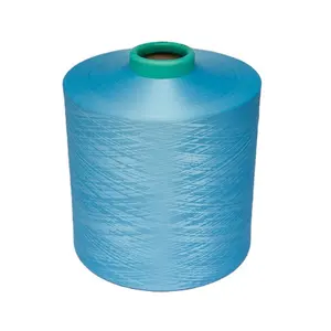 中国 50-600 旦尼尔原液着色涤纶纱线，回收pet瓶纱线