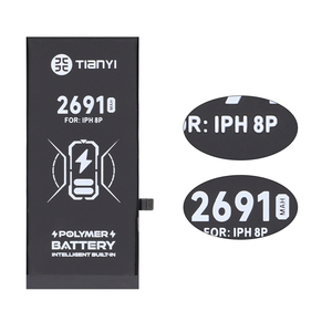 แบตเตอรี่โทรศัพท์มือถือลิเธียม-ไอออน TianYi OEM100% ความจุเต็ม สำหรับ <span class=keywords><strong>iPhone</strong></span> 5 <span class=keywords><strong>5s</strong></span> 6 6p 6s 6sp 7g 7p 8g 8p X XS Max - Product Image 5
