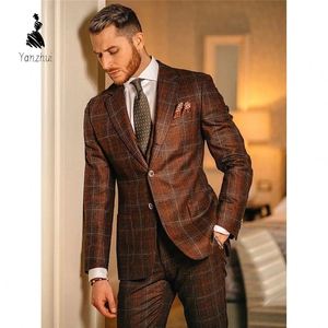 Traje <span class=keywords><strong>a</strong></span> Medida YZ para Tallas Grandes y Altas, con Ojales Cosidos <span class=keywords><strong>a</strong></span> <span class=keywords><strong>Mano</strong></span> y Dobladillo Gratuito - Product Image 3